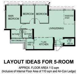 Blk 153C Bedok South Horizon (Bedok), HDB 5 Rooms #558133051
